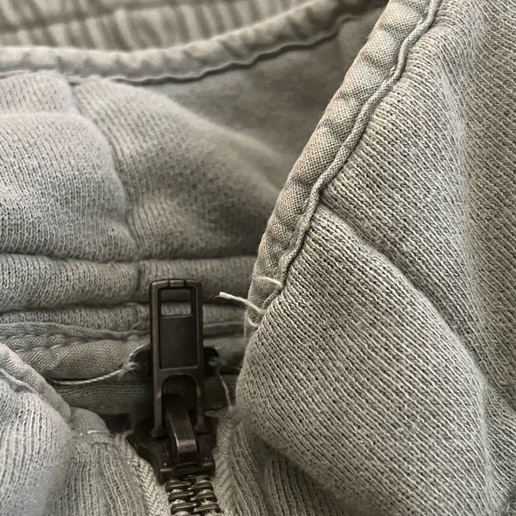 Free People Light Green Dolman Quilted Knit Jacket Small - Picture 13 of 16